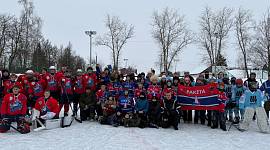 Итоги Кубка главы Воловского района среди дворовых хоккейных команд 