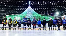 В центре Тулы прошёл мастер-класс для дворовых хоккеистов от тренеров «Академии Михайлова»