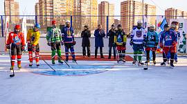 В Туле дан старт детскому турниру по хоккею «АКМ-двор!»