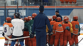 Дворовые хоккеисты Тульской области снова на льду с воспитанниками "Академии Михайлова"