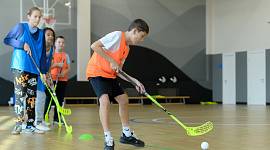 В Тульской области стартовали внутришкольные соревнования по флорболу