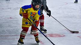 Первенство Школьной хоккейной лиги 3х3 в Новомосковске