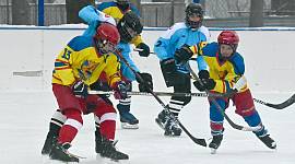 В Кимовском районе определили первых обладателей Кубка главы администрации по хоккею