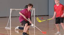 Финал юниорской возрастной группы Первенства ШСК по флорболу Тульской области по флорболу