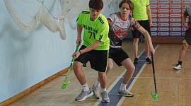 Финал областного этапа Первенства ШСК по флорболу среди старшей возрастной группы